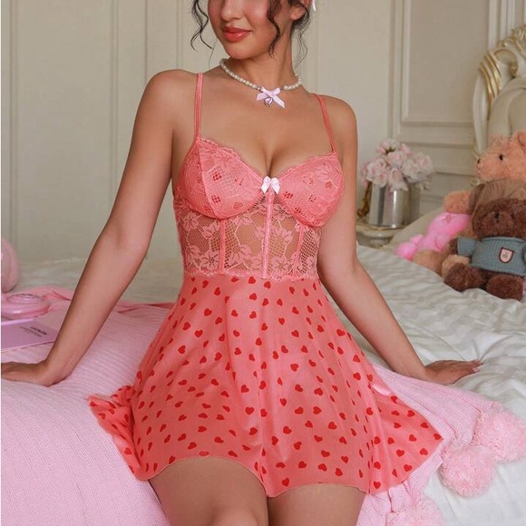 PetitDoll Ladies Sexy Lingerie Dre
ss (Valentine's Day Themed) - Picture 5 of 5